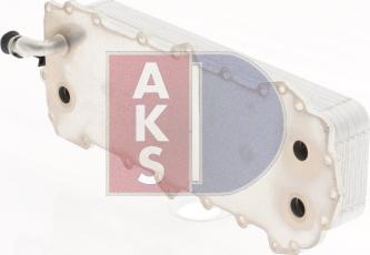 AKS Dasis 026008N - Масляный радиатор, двигательное масло autosila-amz.com