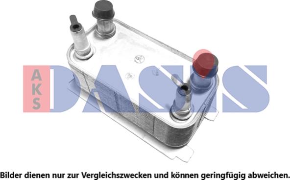AKS Dasis 026023N - Масляный радиатор, автоматическая коробка передач autosila-amz.com