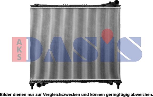 AKS Dasis 020069N - Радиатор, охлаждение двигателя autosila-amz.com