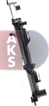 AKS Dasis 070067N - Радиатор, охлаждение двигателя autosila-amz.com