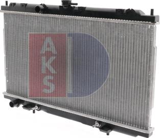 AKS Dasis 070083N - Радиатор, охлаждение двигателя autosila-amz.com