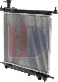 AKS Dasis 070194N - Радиатор, охлаждение двигателя autosila-amz.com