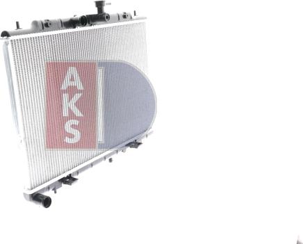AKS Dasis 070151N - Радиатор, охлаждение двигателя autosila-amz.com