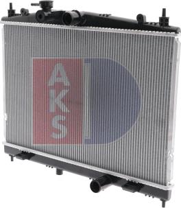 AKS Dasis 070181N - Радиатор, охлаждение двигателя autosila-amz.com
