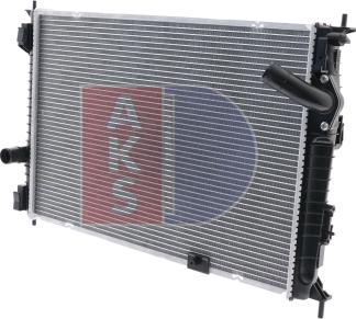 AKS Dasis 070182N - Радиатор, охлаждение двигателя autosila-amz.com