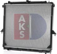 AKS Dasis 070138N - Радиатор, охлаждение двигателя autosila-amz.com