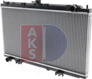 AKS Dasis 071450N - Радиатор, охлаждение двигателя autosila-amz.com