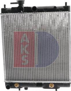 AKS Dasis 073150N - Радиатор, охлаждение двигателя autosila-amz.com