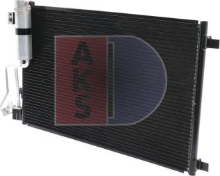 AKS Dasis 072034N - Конденсатор кондиционера autosila-amz.com