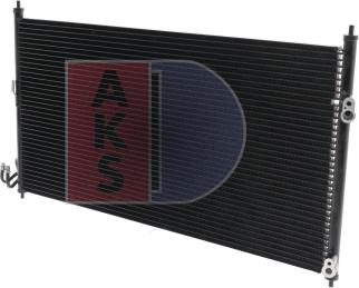 AKS Dasis 072031N - Конденсатор кондиционера autosila-amz.com