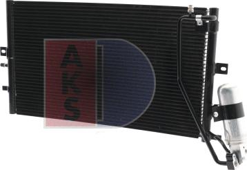AKS Dasis 190008N - Конденсатор кондиционера autosila-amz.com
