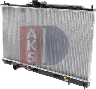 AKS Dasis 140068N - Радиатор, охлаждение двигателя autosila-amz.com