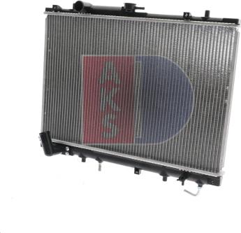 AKS Dasis 140018N - Радиатор, охлаждение двигателя autosila-amz.com