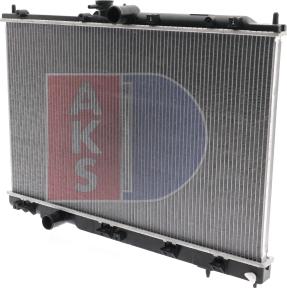 AKS Dasis 140088N - Радиатор, охлаждение двигателя autosila-amz.com