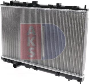 AKS Dasis 140160N - Радиатор, охлаждение двигателя autosila-amz.com