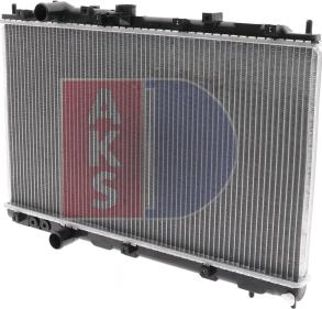 AKS Dasis 141190N - Радиатор, охлаждение двигателя autosila-amz.com