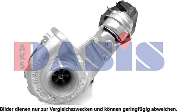 AKS Dasis 155041N - Турбина, компрессор autosila-amz.com
