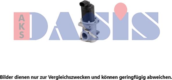 AKS Dasis 155023N - Клапан возврата ОГ autosila-amz.com