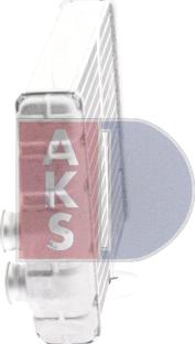 AKS Dasis 156002N - Теплообменник, отопление салона autosila-amz.com