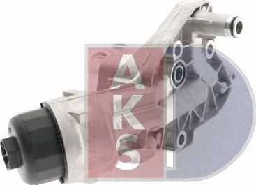 AKS Dasis 156033N - Масляный радиатор, двигательное масло autosila-amz.com