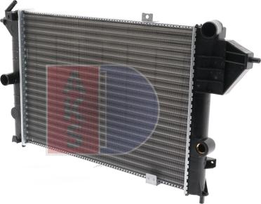 AKS Dasis 150570N - Радиатор, охлаждение двигателя autosila-amz.com