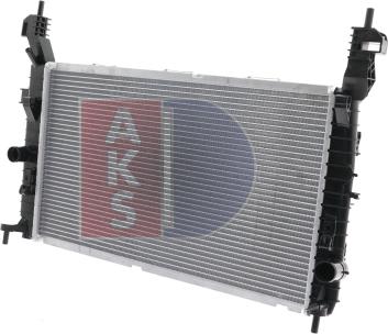 AKS Dasis 150057N - Радиатор, охлаждение двигателя autosila-amz.com