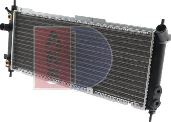 AKS Dasis 150019N - Радиатор, охлаждение двигателя autosila-amz.com