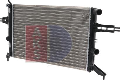 AKS Dasis 151960N - Радиатор, охлаждение двигателя autosila-amz.com