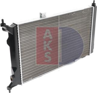 AKS Dasis 151030N - Радиатор, охлаждение двигателя autosila-amz.com