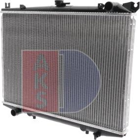 AKS Dasis 151890N - Радиатор, охлаждение двигателя autosila-amz.com