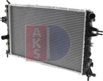 AKS Dasis 151860N - Радиатор, охлаждение двигателя autosila-amz.com