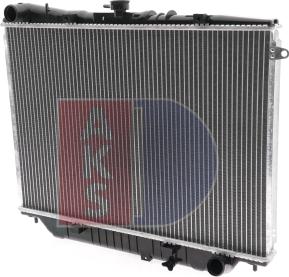 AKS Dasis 151810N - Радиатор, охлаждение двигателя autosila-amz.com
