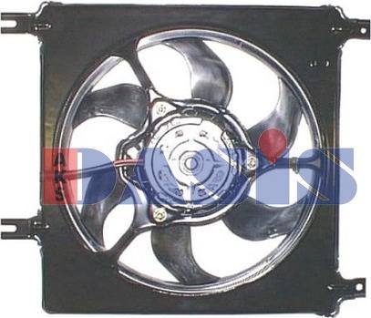 AKS Dasis 158126N - Вентилятор, охлаждение двигателя autosila-amz.com