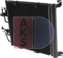 AKS Dasis 152017N - Конденсатор кондиционера autosila-amz.com