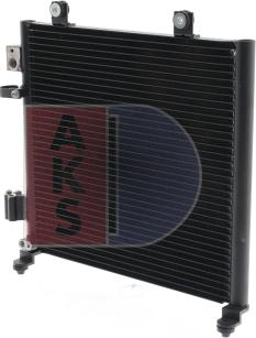 AKS Dasis 152025N - Конденсатор кондиционера autosila-amz.com
