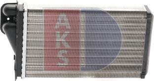 AKS Dasis 169001N - Теплообменник, отопление салона autosila-amz.com