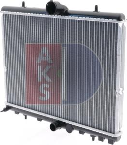 AKS Dasis 160045N - Радиатор, охлаждение двигателя autosila-amz.com