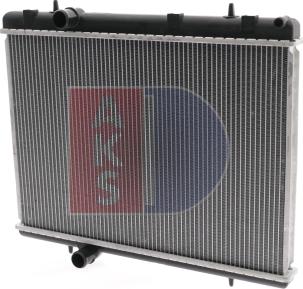 AKS Dasis 160011N - Радиатор, охлаждение двигателя autosila-amz.com