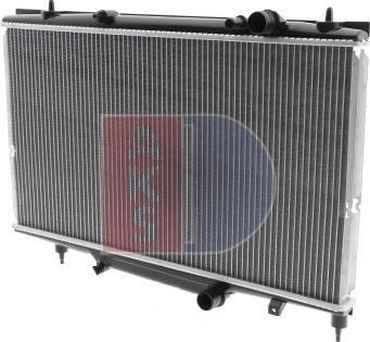 AKS Dasis 160032N - Радиатор, охлаждение двигателя autosila-amz.com