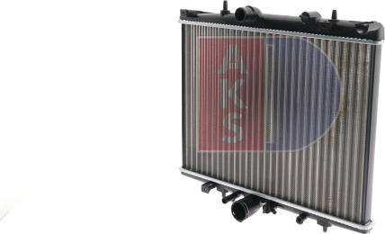 AKS Dasis 160075N - Радиатор, охлаждение двигателя autosila-amz.com
