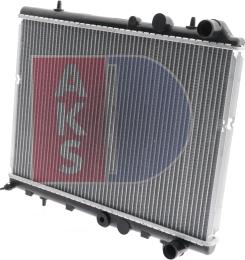 AKS Dasis 160103N - Радиатор, охлаждение двигателя autosila-amz.com
