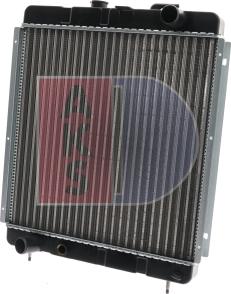 AKS Dasis 161080N - Радиатор, охлаждение двигателя autosila-amz.com