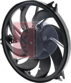 AKS Dasis 168036N - Вентилятор, охлаждение двигателя autosila-amz.com