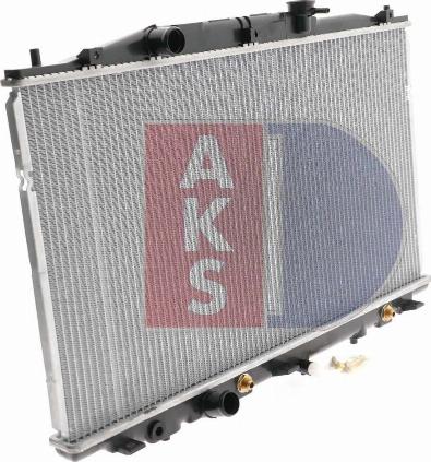 AKS Dasis 100042N - Радиатор, охлаждение двигателя autosila-amz.com