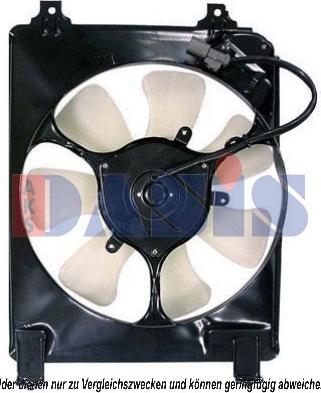 AKS Dasis 108057N - Вентилятор, охлаждение двигателя autosila-amz.com
