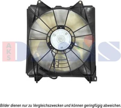 AKS Dasis 108009N - Вентилятор, охлаждение двигателя autosila-amz.com