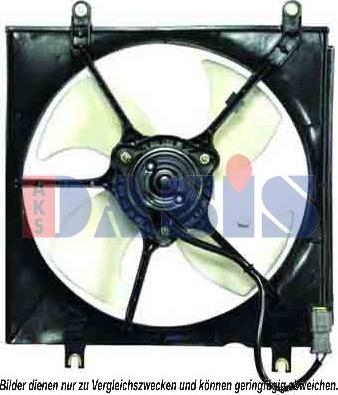 AKS Dasis 108028N - Вентилятор, охлаждение двигателя autosila-amz.com