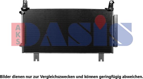 AKS Dasis 102064N - Конденсатор кондиционера autosila-amz.com