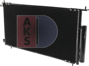 AKS Dasis 102009N - Конденсатор кондиционера autosila-amz.com