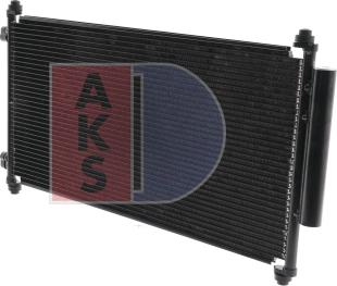 AKS Dasis 102023N - Конденсатор кондиционера autosila-amz.com